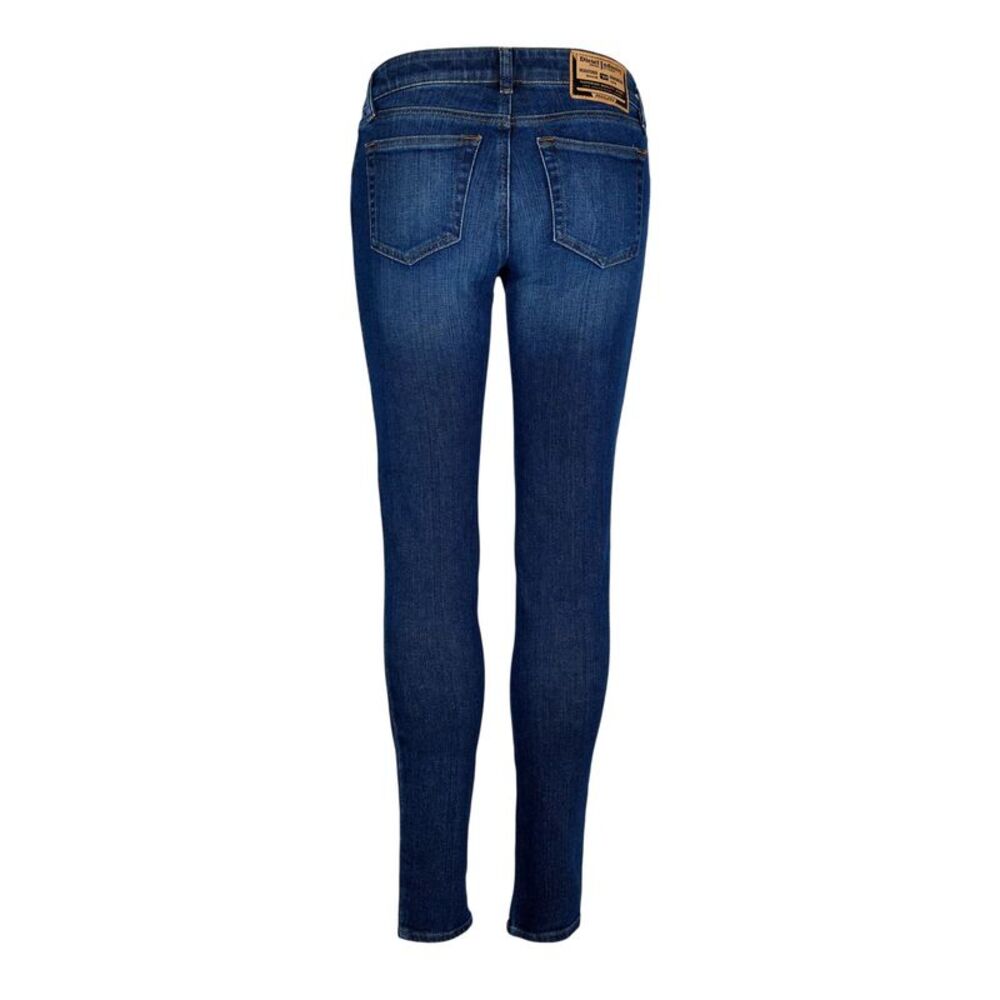 Diesel Womens/Ladies Mid Rise Straight Leg Jeans / Blue Denim - Picture 2 of 4
